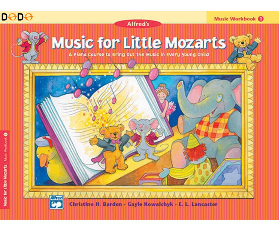 Music for Little Mozarts Music Workbook - book 1