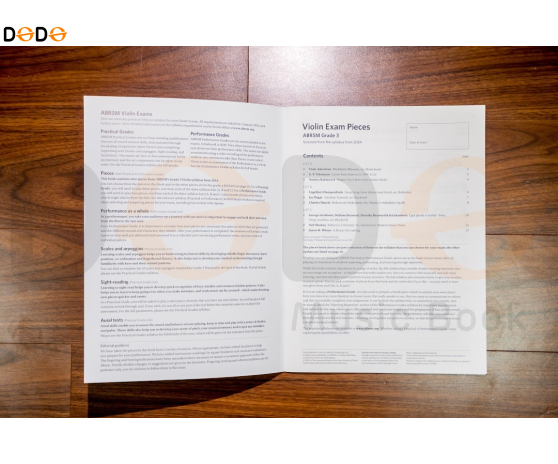 Violin Exam Pieces 2024 - Grade 3