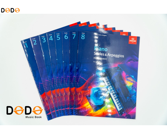 Piano Scales & Arpeggios from 2021, ABRSM - grade 8