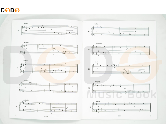 Piano Specimen Sightreding Test Grade 1