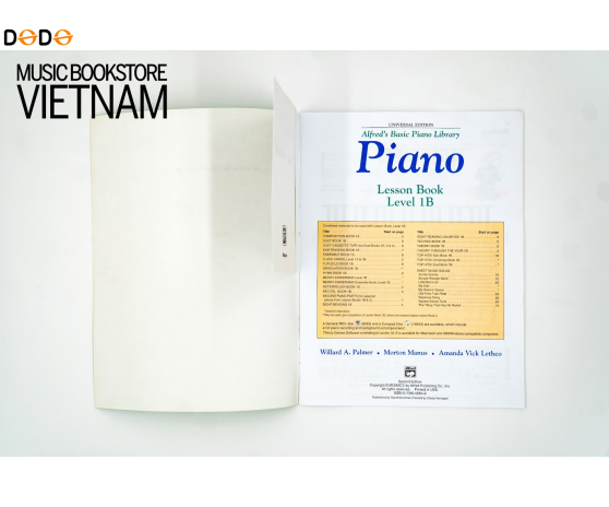Alfred’s Basic Piano Lesson Book - 1B - non CD