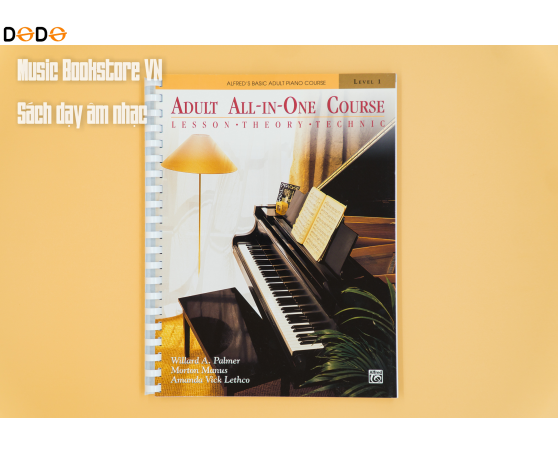 Alfred’s Basic Adult All-in-One Piano Course Level 1