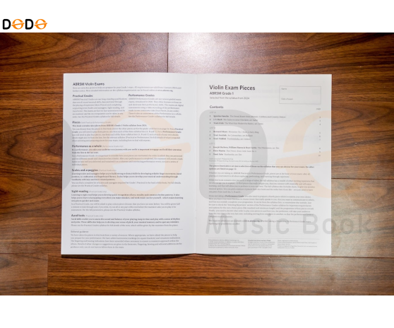 Violin Exam Pieces 2024 - Grade 1