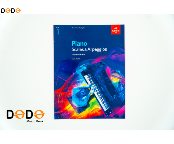 Piano Scales & Arpeggios from 2021, ABRSM - grade 1