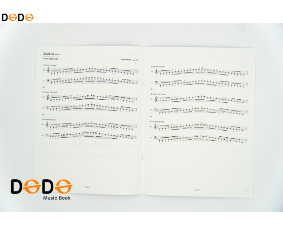 Piano Scales & Arpeggios from 2021, ABRSM - grade 1