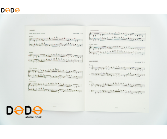 Piano Scales & Arpeggios from 2021, ABRSM - grade 3