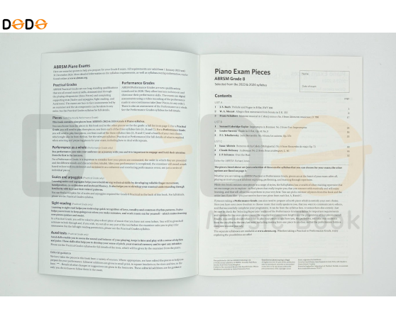 ABRSM Piano Pieces 2023 - 2024 - Grade 8