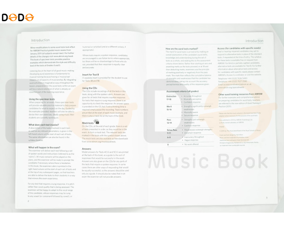 SPECIMEN AURAL TESTS (NO CD) GRADE 4-5